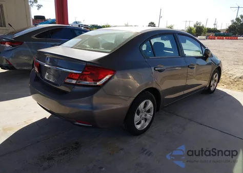 2014 Honda Civic Lx из США, поврежденный, VIN 19XFB2F53EE270065